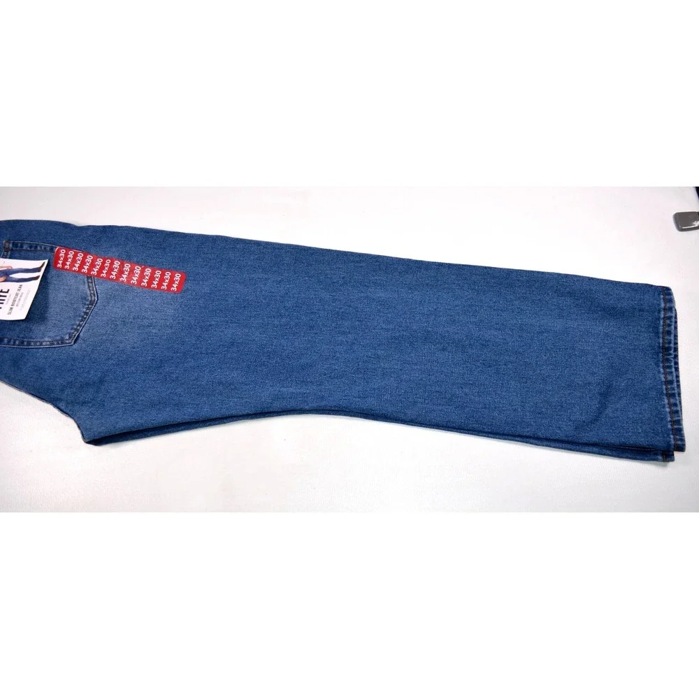 Frye Slim Bootcut 5-Pocket 100% Cotton Denim Jeans Mens 34x30 Medium Wash Nwt's